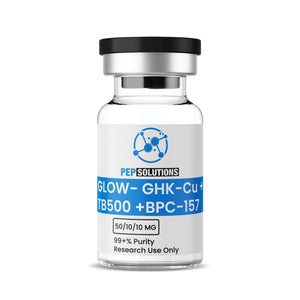 GLOW (Blend) GHK-CU 50mg, BPC-157 10mg, TB-500 10mg